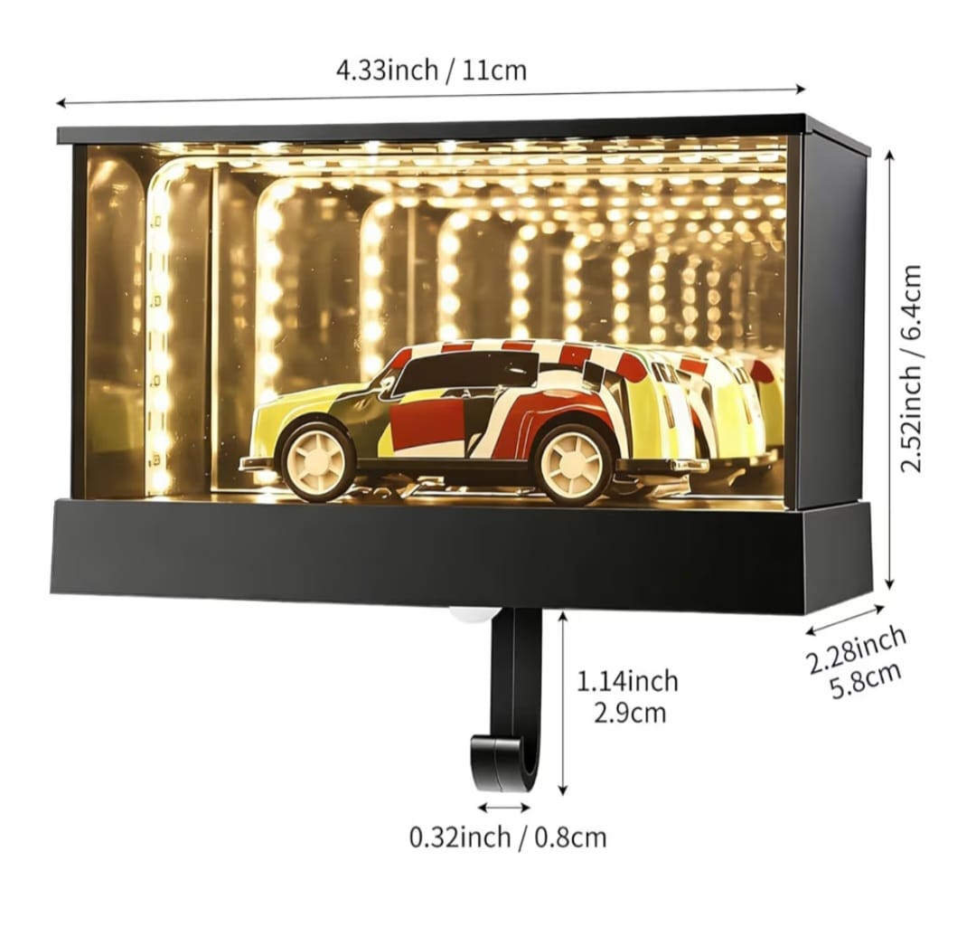 Infinity Keychain Holder – Creative and Effortless Key Organizer for Cars, Homes, and Offices